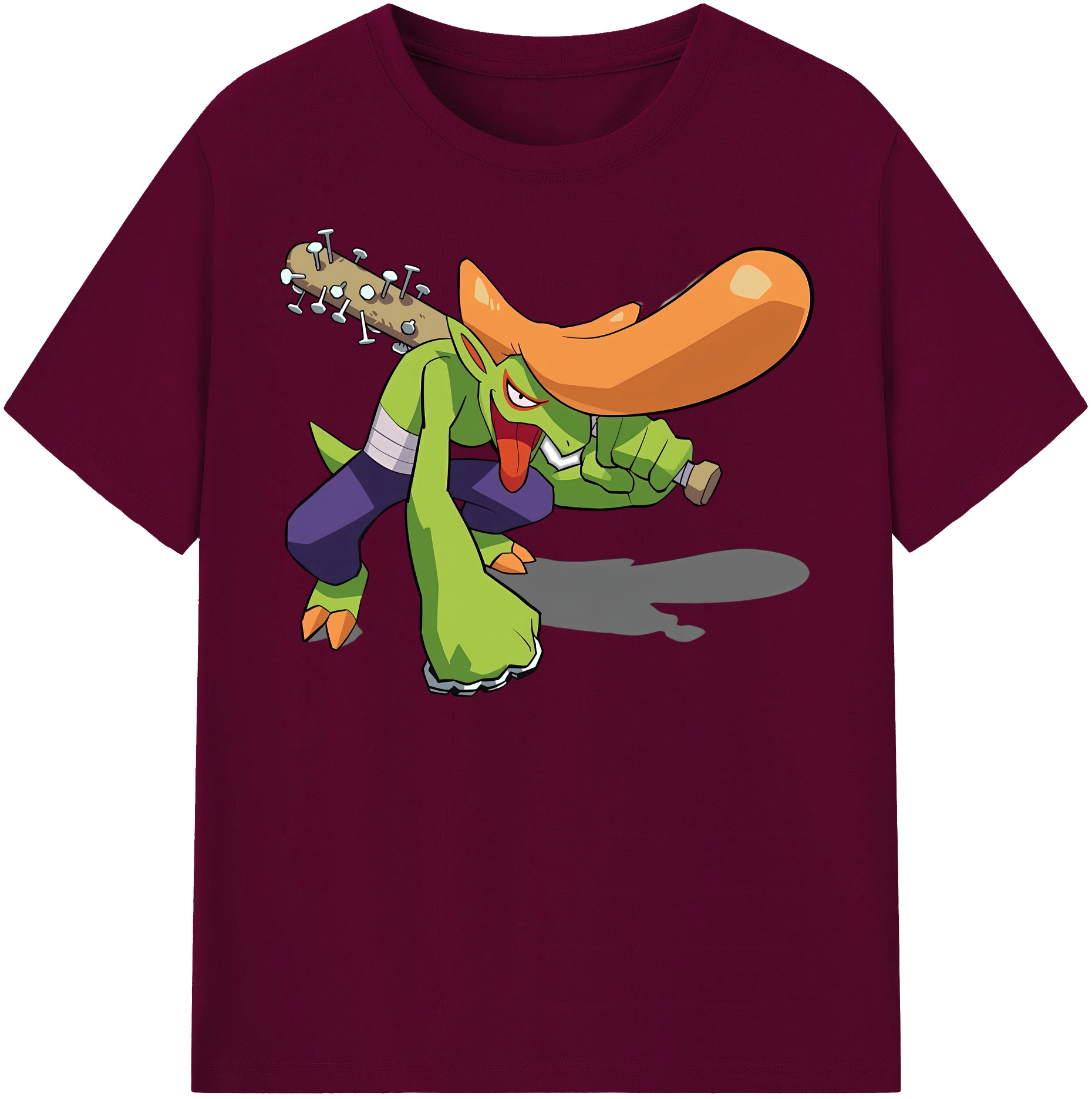（画像用） 妖怪ウォッチ Yo-kai Watch レディースカジュアルプリントTシャツ（綿100％）